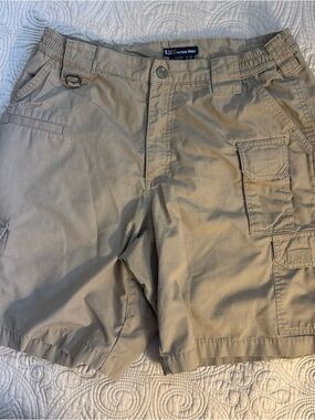 5.11 Tactical Khaki Tan Cargo Shorts
